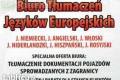 Biuro Tumacze Jzykw Europejskich