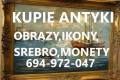 Kupi antyki srebra,monety,ikony,zegarki,militaria